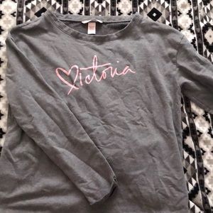 Grey Victoria’s Secret Shirt